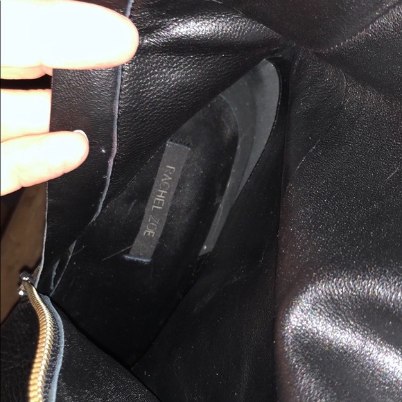 Rachel Zoe soft leather knee high platform boots - Picture 6 of 8